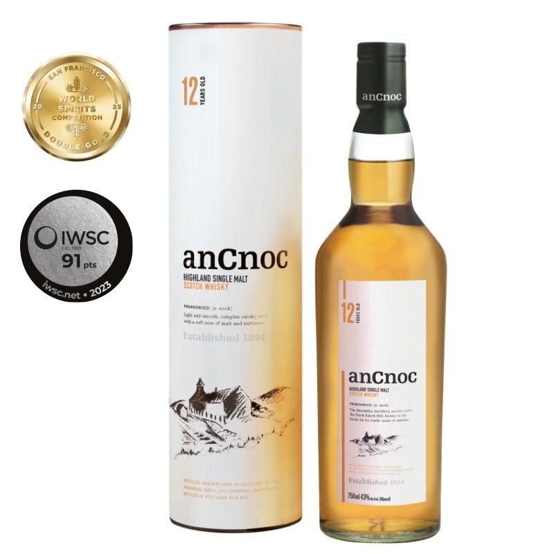 anCnoc | 12 Years Old 安努克12年單一麥芽威士忌NV 700毫升| HKTVmall