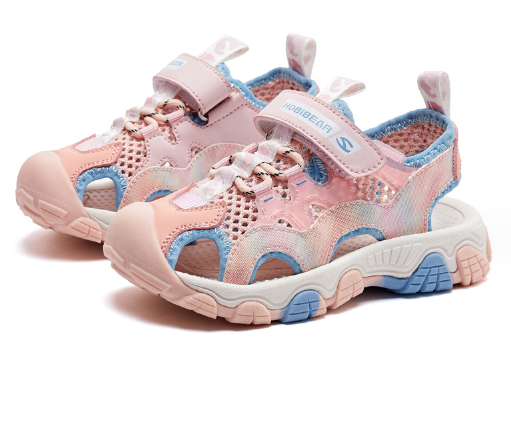 涼鞋(AU7881粉色)(尺碼27-38碼)(下單後聯絡客服確認發貨尺碼)