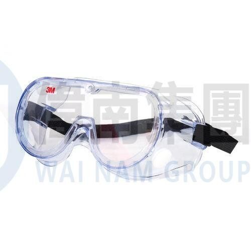 3m 1621 polycarbonate safety goggles for chemical splash