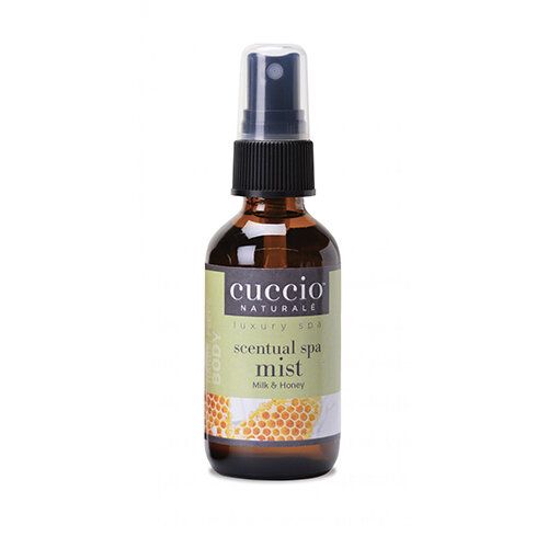 SCENTUAL SPA MIST-MILK & HONEY 60ml 2oz Cuccio Naturale
