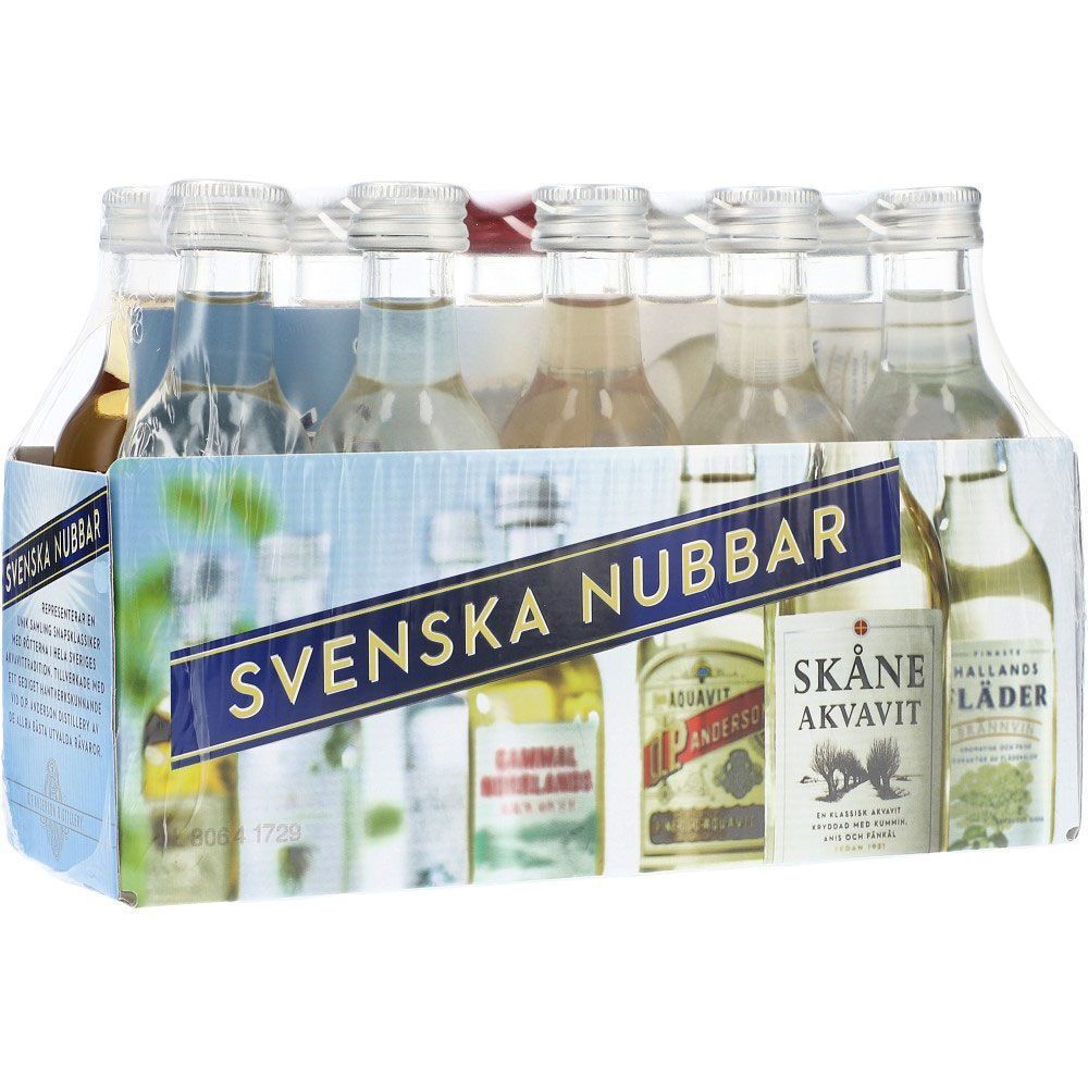 svensk nubbar 蒸餾酒&白蘭地 10x 5厘升 38.8% 小型酒辦