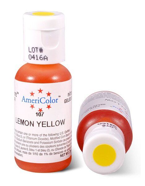 <AmeriColor> Food Colouring- Lemon Yellow
