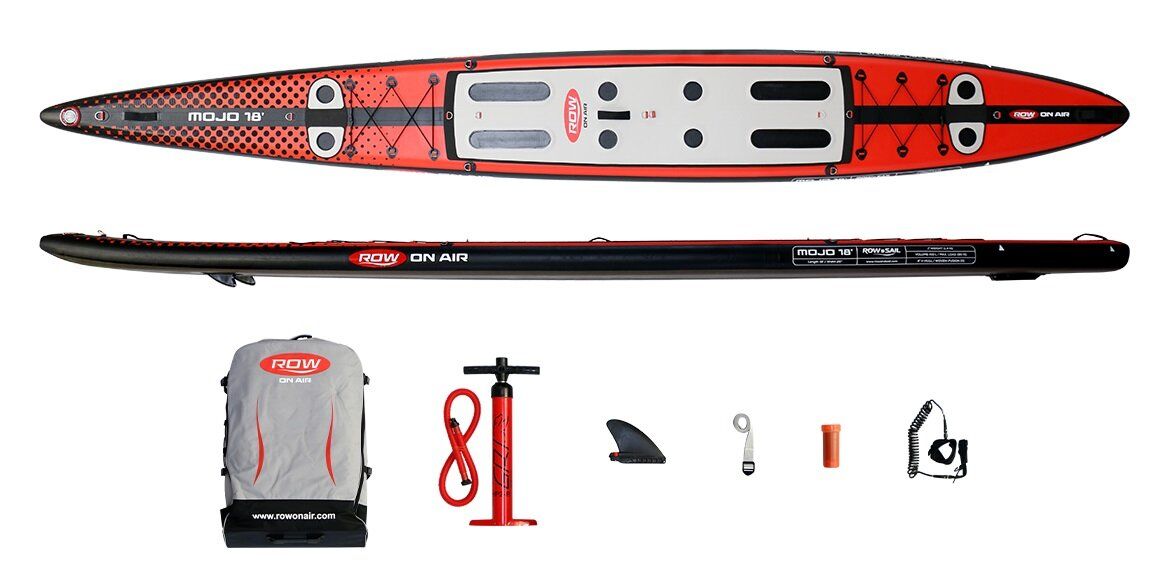 Row On Air ROW On Air Mojo 18 Inflatable fast rowing board SUP