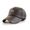 [Dark Brown] PU Leather Men Baseball Cap Simple Outing Baseball Cap [Parallel Import]