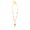Göessele: gold plating, rhinestone, faux pearl, crystal bead, enamel, (double-faced) pendant necklace