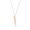 Casino: gold plating, rhinestone, pendant necklace