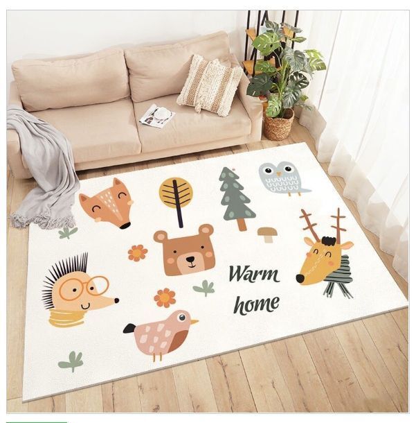 防水PVC兒童遊戲地氈地毯爬行墊【90*140cm】PUD100045