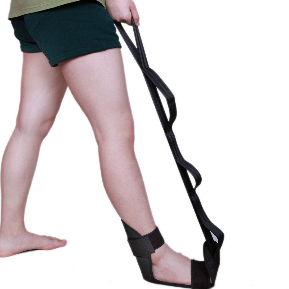 日本熱銷, Yoga Stretching Strap Ankle Ligament Stretcher Belt Band Foot Drop  Strap