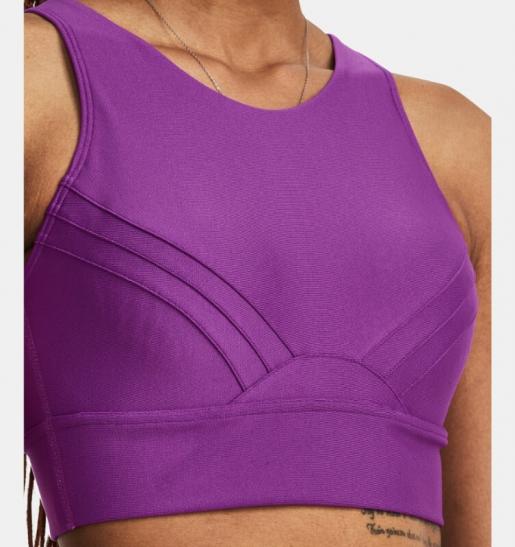 Under Armour Infinity Mid Pintuck Sports Bra for Ladies