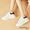 女裝休閒白鞋 #舒適 #增高 #厚底 #波鞋 #小白鞋 #casual #sports #shoe #women #j&m