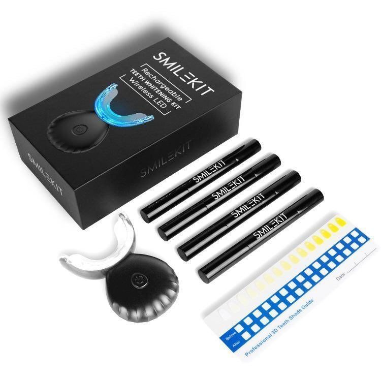 Smile kit Rechargeable Teeth Whitening Kit Wireless Led (1box16times)