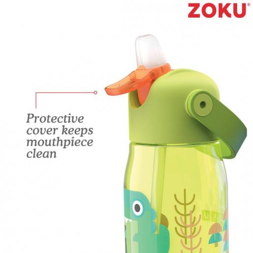 Kids Flip Straw Bottle - Zoku Pink Unicorn