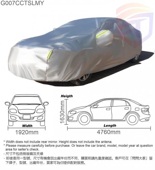  Car Cover for Tesla Model Y, Winter Snow Cover Waterproof All  Weather,6 Layers Outdoor Full Car Cover, Rain, Dust,Sun and Frost Proof  with Strap, Double Door Zipper Up to 185” L(Black) 