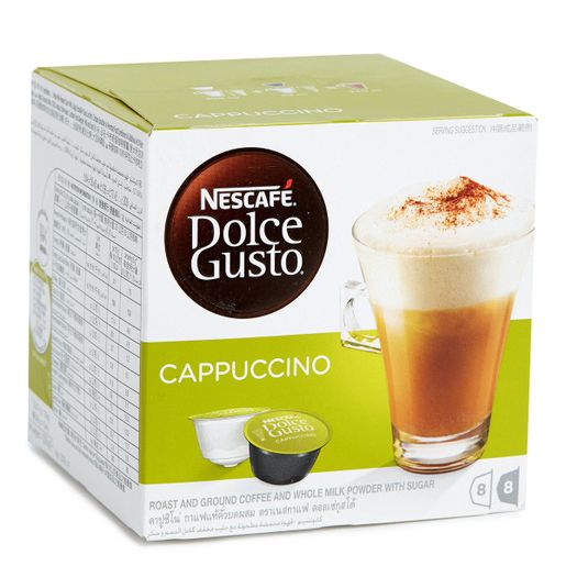 nescafe dolce gusto capsules cappuccino