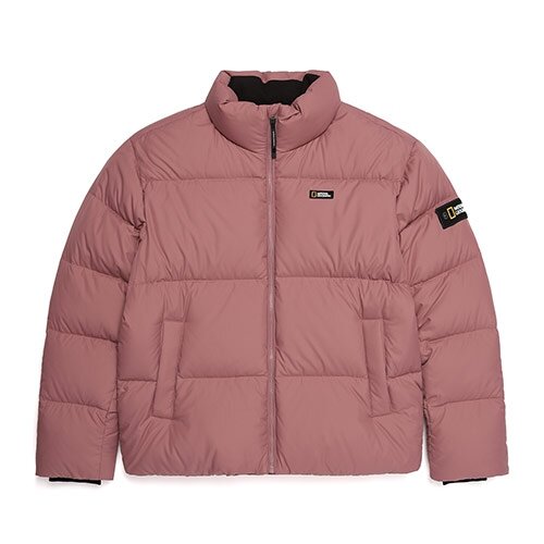 (RDS) High Neck Short Down Jacket