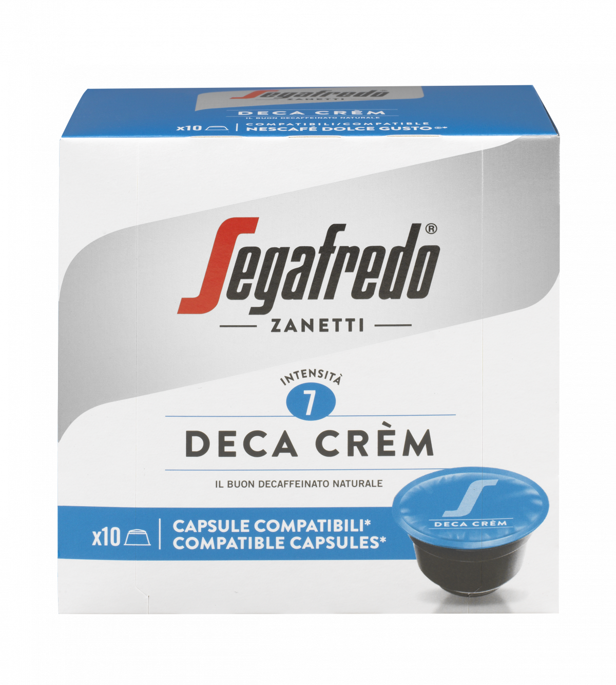DECA CRÈM Decaffeinated Coffee Capsule (Dolce Gusto® Compatible Capsule) [EXP:28/12/24]