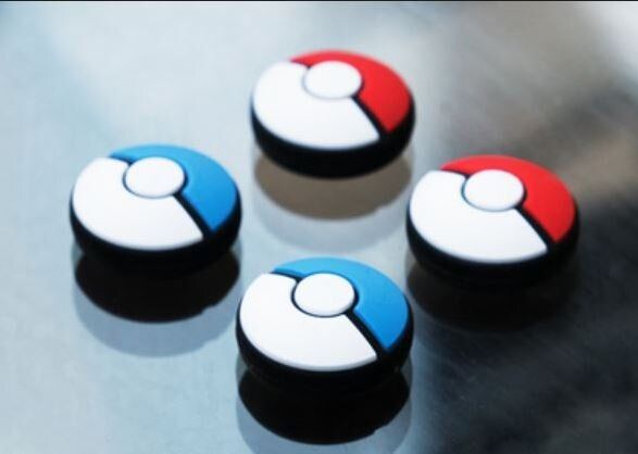 Switch Pokemon Pokeball Analog Stick Cover Cap (2 Pairs)