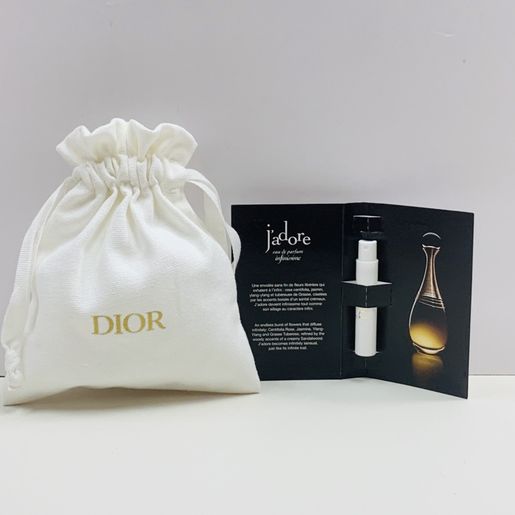 DIOR | 迪奧真我無極香水濃香1ml旅行便攜裝+迪奧燙金束口布袋(旅行裝