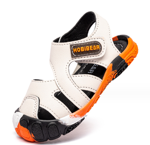 透氣涼鞋(白色GTU020S)(尺碼21-30碼)(下單後聯絡客服確認發貨尺碼)