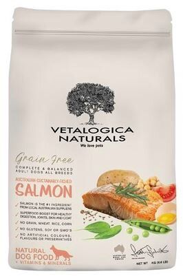 Australian adult dog grain-free wild salmon food 13kg healthy growth comprehensive health care dog