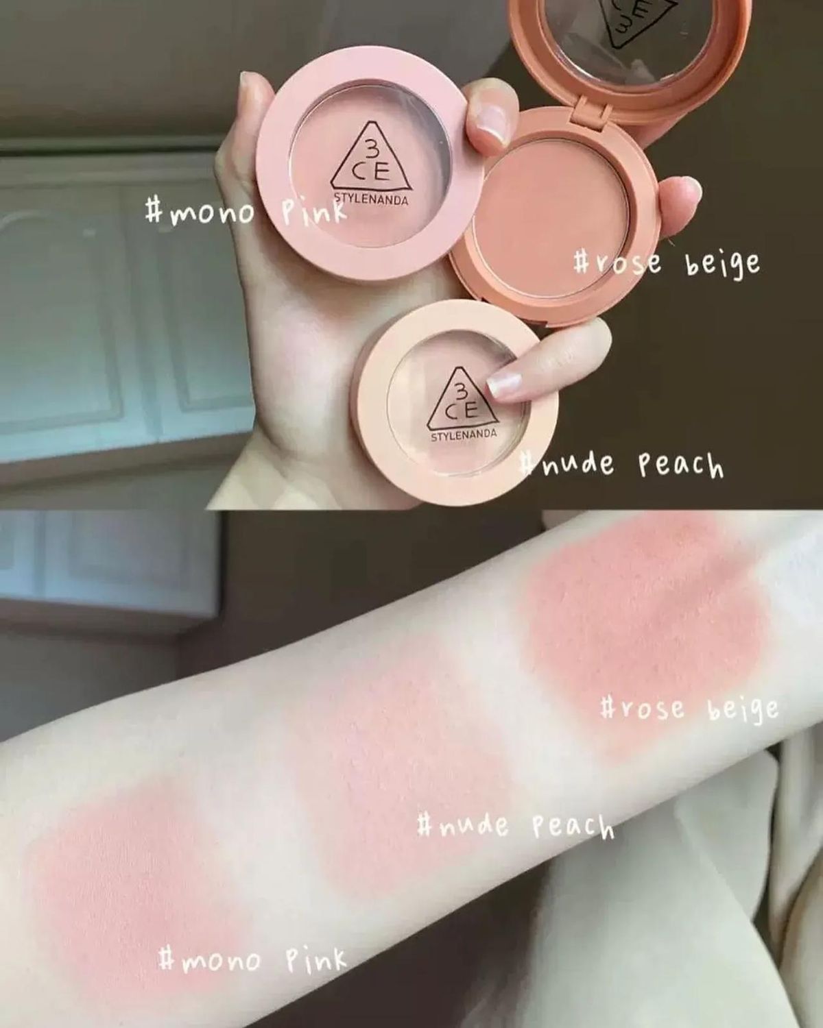 3CE | 3CE MOOD RECIPE FACE BLUSH #MONO PINK [parellel import