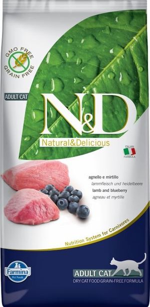 ND Prime無穀貓糧-羊肉+藍莓10kg(Exp.2025/8/7)