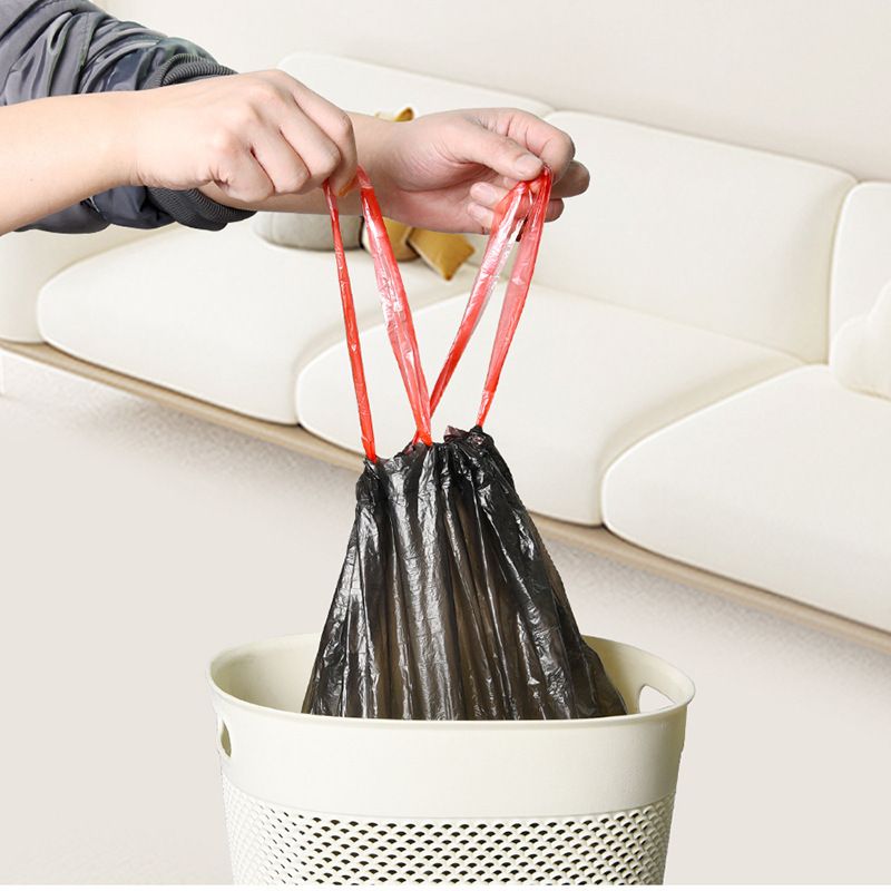 Portable Garbage Break AA | Disposable Drawstring Garbage Bag Color Dot Break Portable Garbage ...