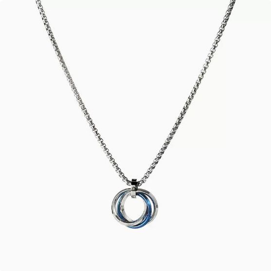 克萊因藍項鍊【鏈長70cm 無延長鏈】#F225008014