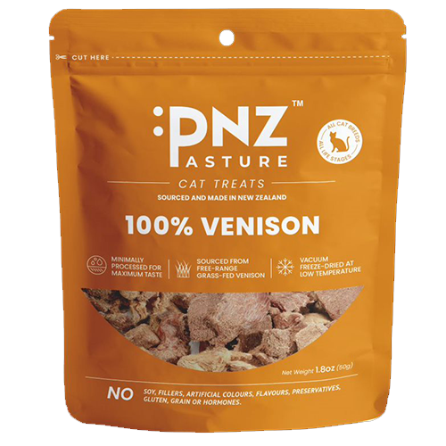 Freeze Dried 100% Venisoncat Treats 50gcat Snacks Exp:2027-04-19