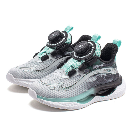 透氣運動鞋(AS8003黑白綠)(尺碼27-38碼)(下單後聯絡客服確認發貨尺碼)