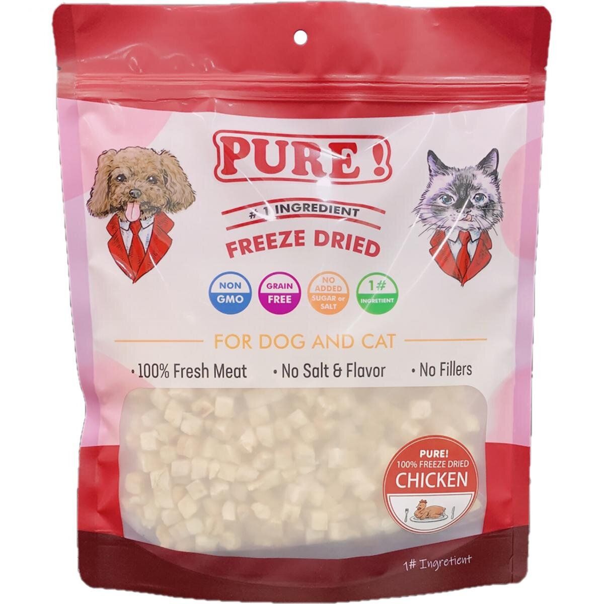100% Freeze Dried Chicken For Dog & Cat 300g