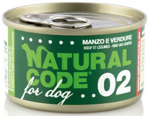 Beef & Vegetables ADULT Dog Can Food (90g) 558125