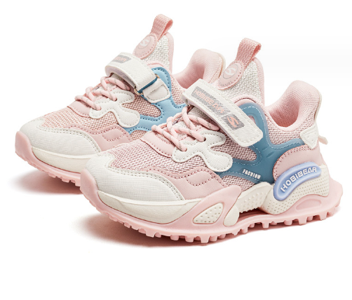 運動鞋(粉白AS7752)(尺碼27-39碼)(下單後聯絡客服確認發貨尺碼)