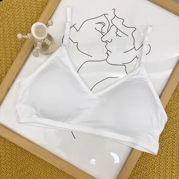 無鋼圈胸聚胸圍內衣（白色）【均碼】#F148048862