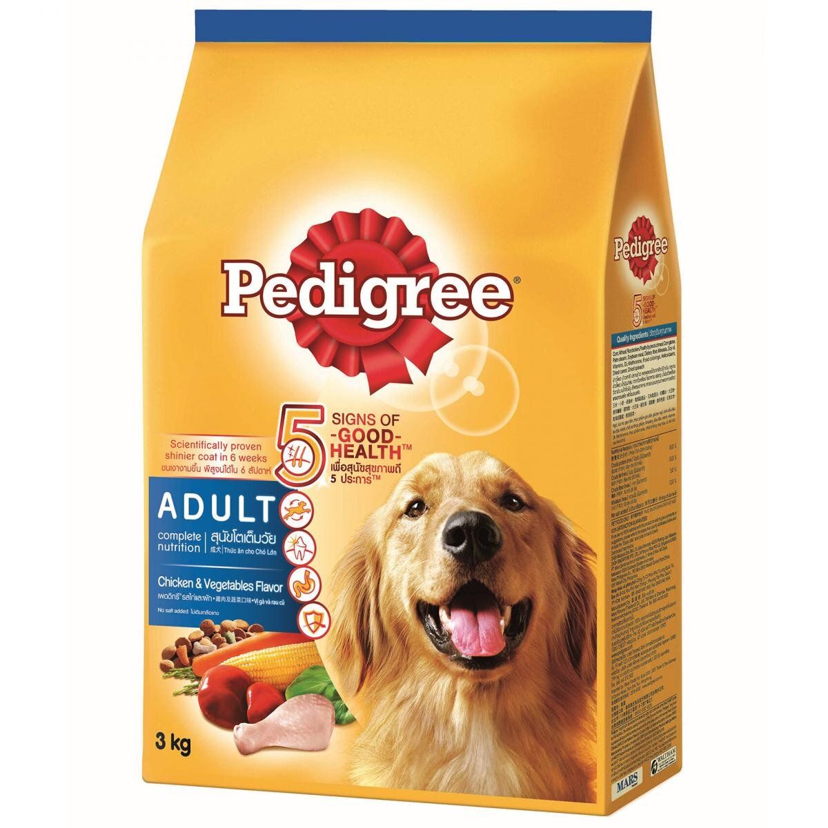 DRY ADULT  Chicken & Vegetable FLAVOR 3KG 