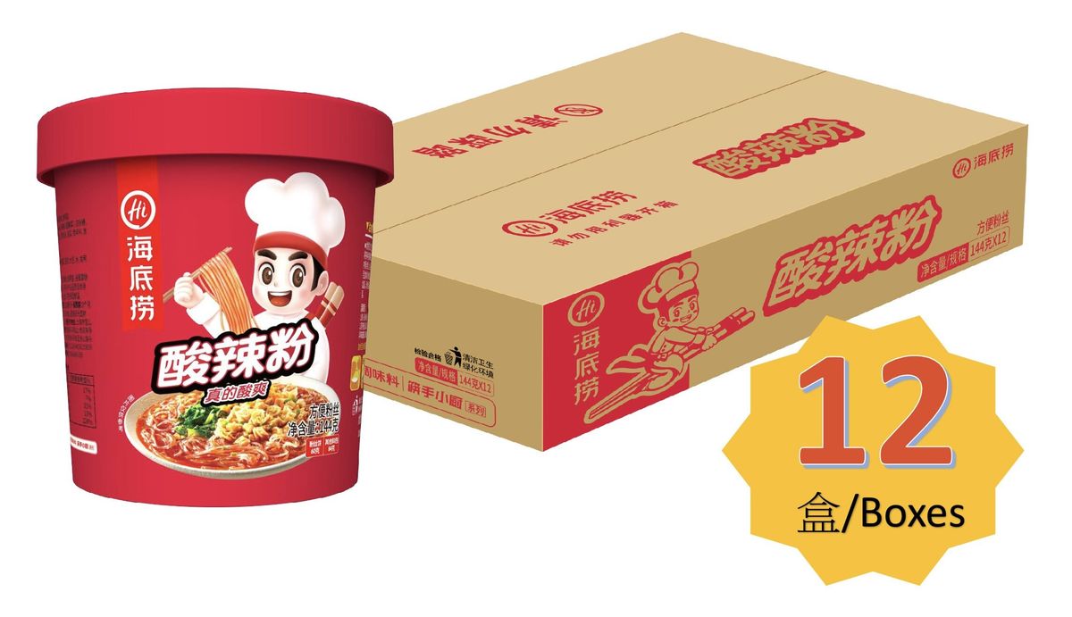 酸辣什錦粉-升級版 12杯(原箱)