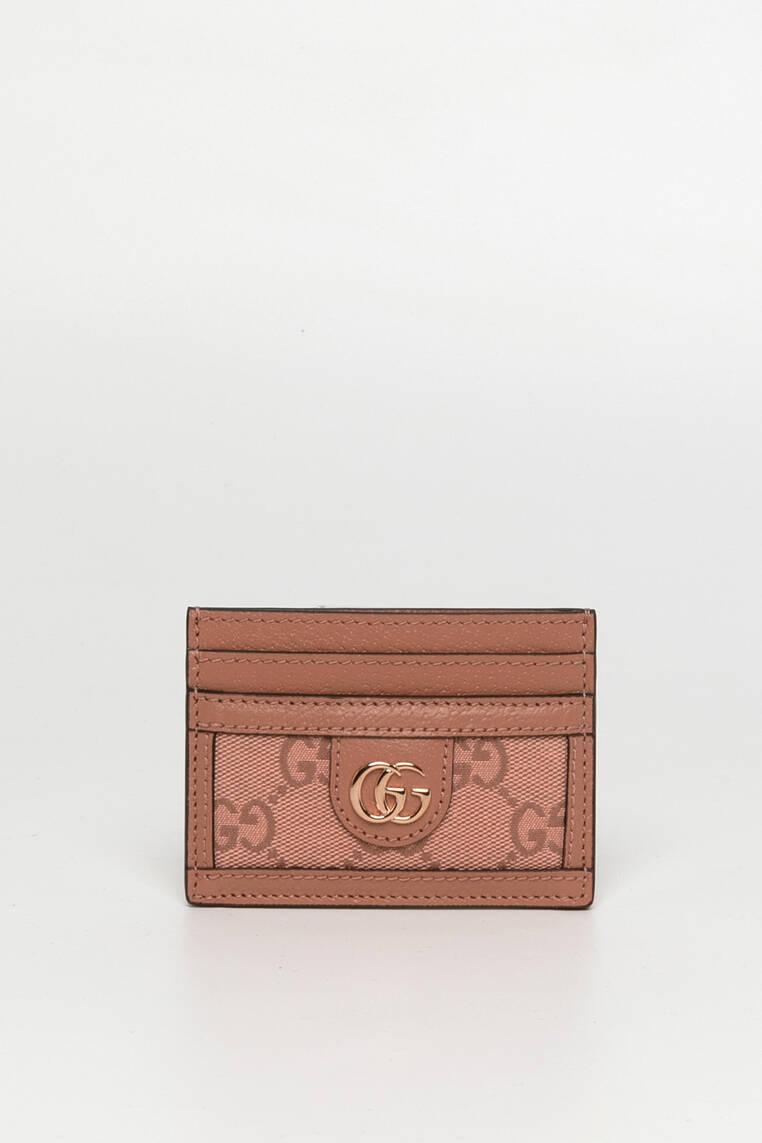 GG Canvas Card Holder (Parallel Import)