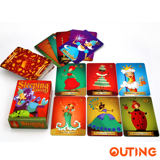 Sleeping Queens 2 The Rescue - Gioco Di Carte Strategico - La Ladybug Queen - Gamewright