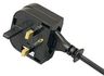 Converter Plug  2-Pin European to 3-Pin UK Plug - 2 Pack (CP1X2)