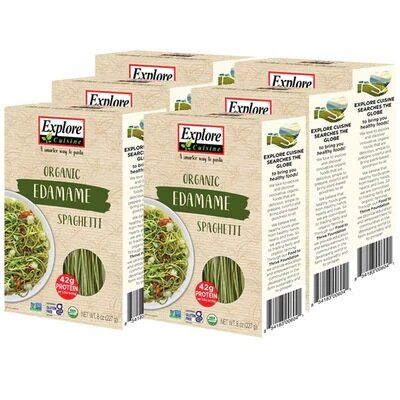 Edamame Spaghetti 227g丨Vegan Organic丨Gluten Free 丨High Protein 【6 boxes】《BBD : 2026.01.23》