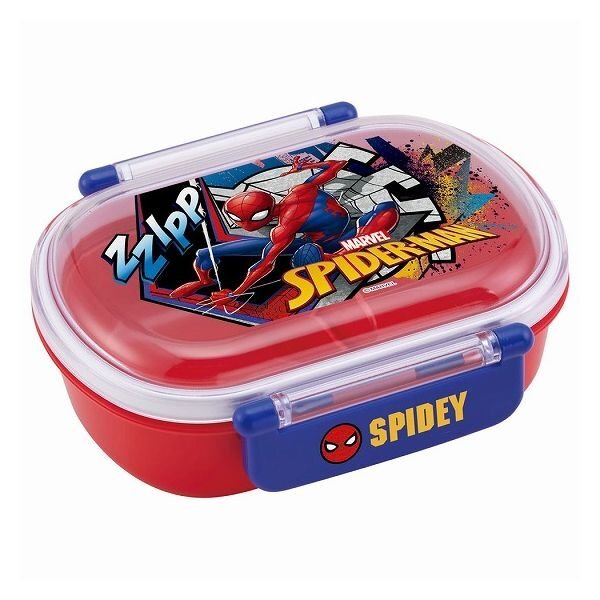 Marvel Spiderman Antibacterial Koban Lunch Box 360ml QAF2BAAG [Parallel imports good]
