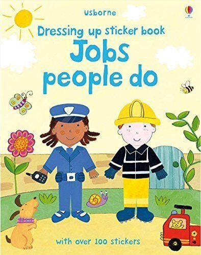 Usborne dress clearance up sticker books