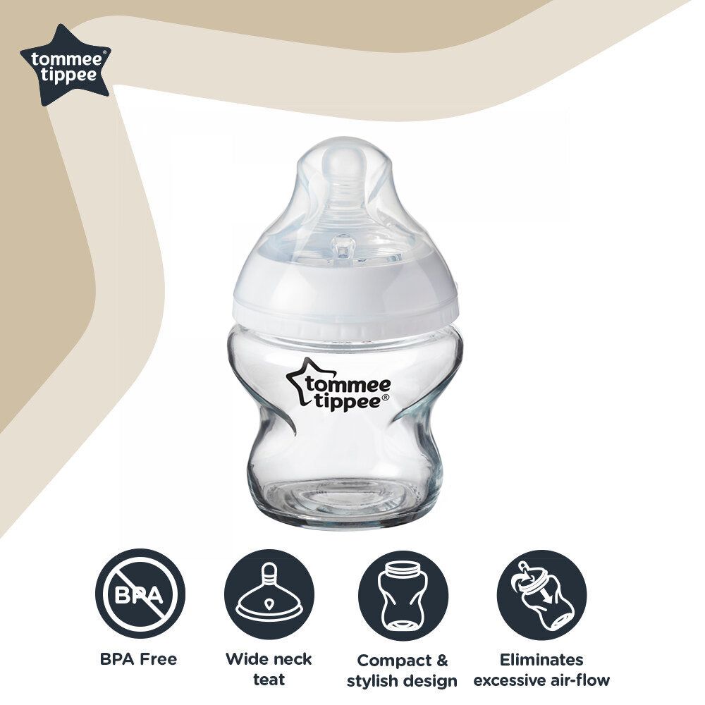 Tommee Tippee Bottle With Super Soft Teat, 150ml