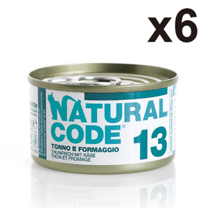 Tuna & Cheese ADULT Cat Can Food (85g x6) 553137