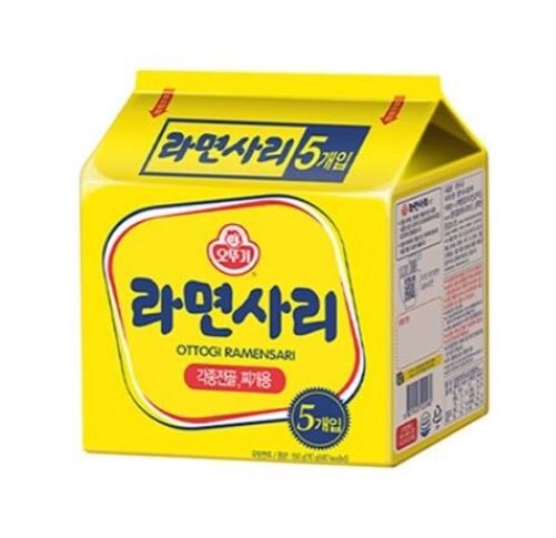 韓國 傳統 火鍋麵 多用途料理麵 110g x 5包入 (無調味包) (平行進口貨品)此日期或之前食用： 2024.5.20