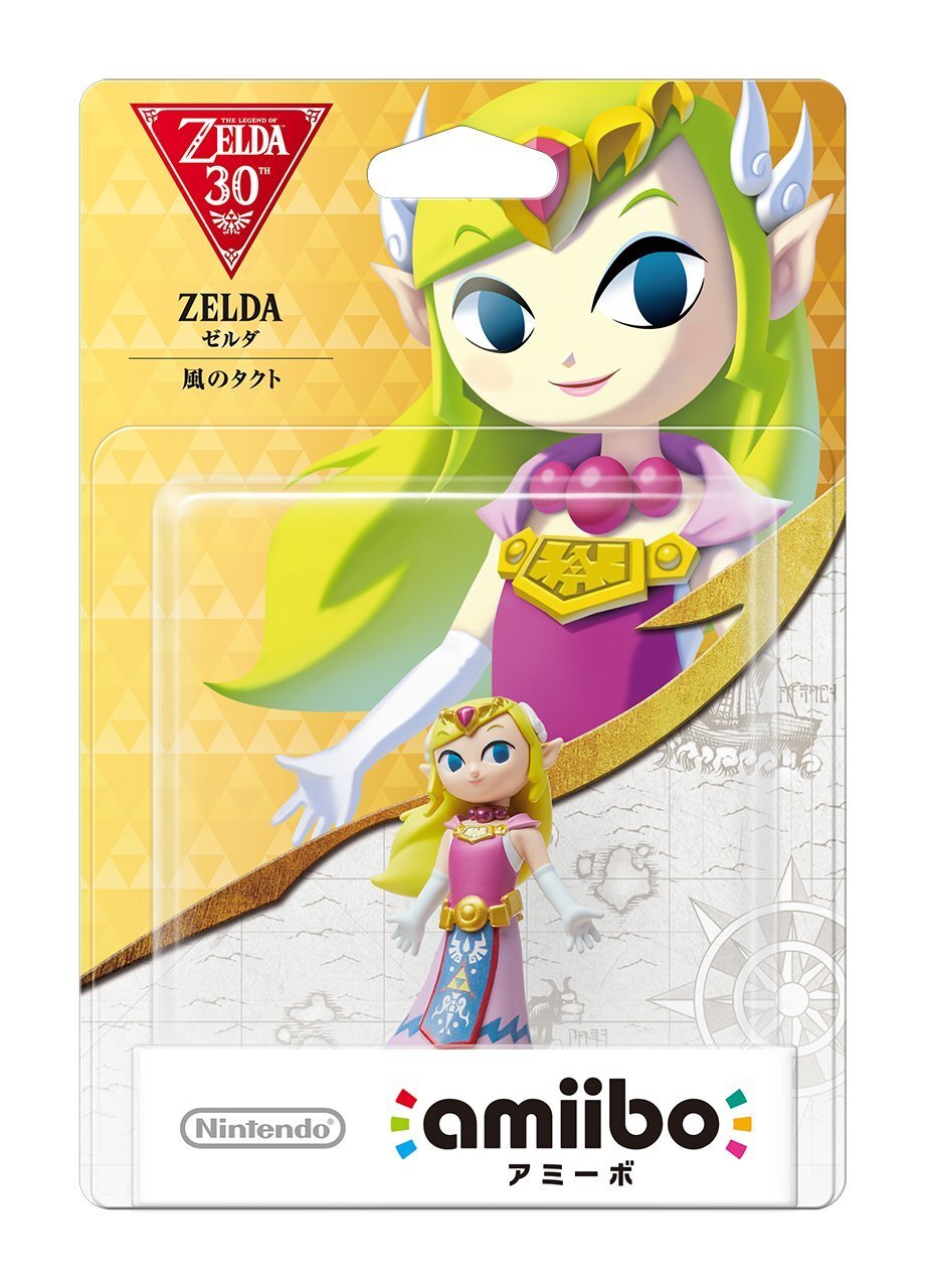 Switch Amiibo Figure: Zelda 薩爾達公主 (Wind Waker 風之指揮棒)