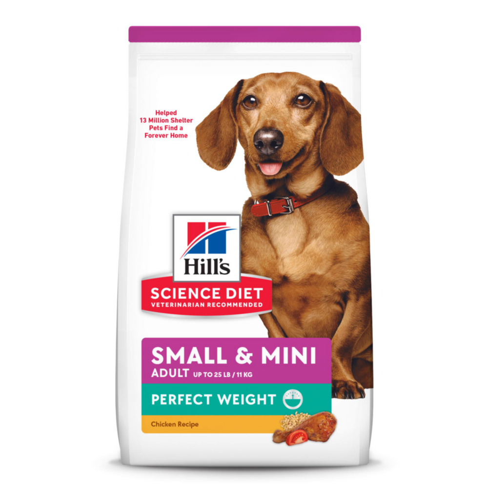 Canine Adult Perfect Weight Small & Mini 4 lb Dog Food (Packing Randomly Delivery) (3821)