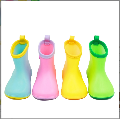 寬頭雨靴膠鞋小童幼兒套鞋【下單後請聯絡客服確認發貨尺碼及顏色】