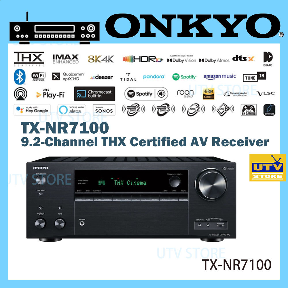 TX-NR7100 9.2 聲道 THX 認證 AV 收音擴音機