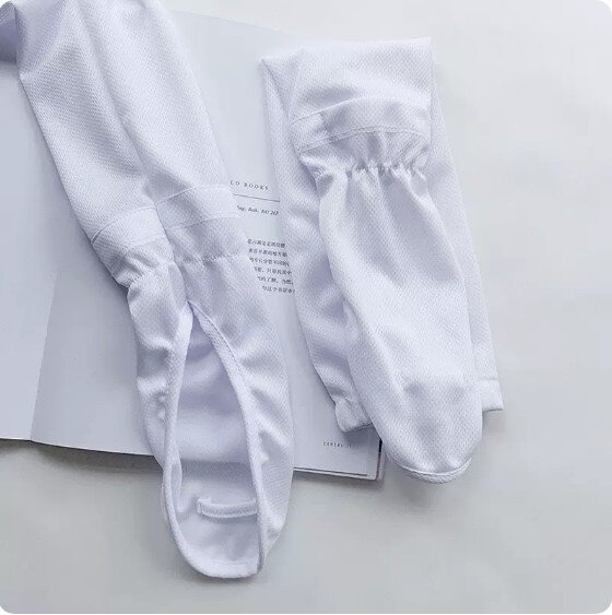 夏季防曬冰絲手袖(白色）【均碼】#N148_040_074